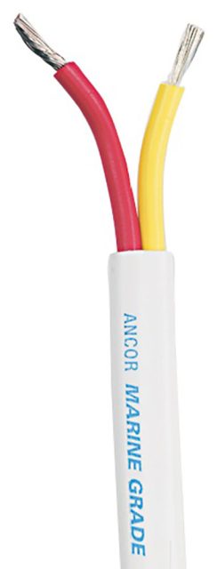 Ancor Safety Duplex Cable - Flat - Red/Yellow - 10/2 AWG - 25'