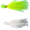 Andrus AJC1 1oz Bucktail Jetty Caster Lure AJCC1 Chartreuse - AJC1 AJCC1 Chartreuse