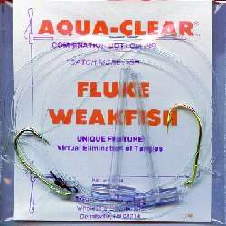 Aqua-Clear FW-1 Flounder/Weakfish High/Low Rig