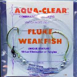 Aqua-Clear Flounder/Weakfish High/Low Rig - FW-1P