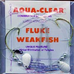 Aqua-Clear Flounder/Weakfish High/Low Rig - FW-1P2S