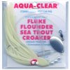 Aqua Clear Fluke/Flounder/Trout/Croaker Single Leader Rig