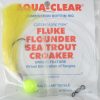 Aqua Clear Fluke/Flounder/Trout/Croaker Single Leader Rig - FW-4YFYH