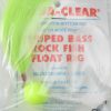 Aqua-Clear ST-7 Striped Bass Dropper Float Rig Chart Float/Chart Hair