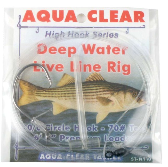 Aqua-Clear Striped Bass Deep Water Live Line Rig - ST-7DE