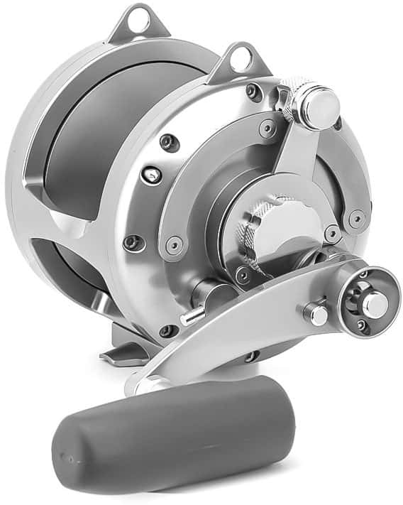 Avet EX 50/2 Two-Speed Lever Drag Big Game Reels Silver