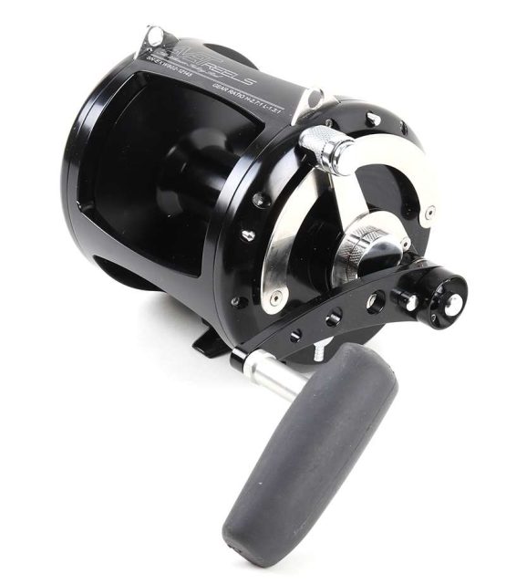 Avet EXW 80/2 Two-Speed Lever Drag Big Game Reel Black