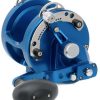 Avet HX 5/2 MC Raptor Two-Speed Lever Drag Casting Reels Blue - HX 5/2 MC Raptor Blue