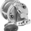 Avet HX 5/2 MC Raptor Two-Speed Lever Drag Casting Reels Silver - HX 5/2 MC Raptor Silver