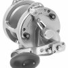 Avet HX 5/2 Raptor Two-Speed Lever Drag Casting Reel - Silver