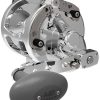 Avet HXW 5/2 Two-Speed Lever Drag Casting Reels Silver