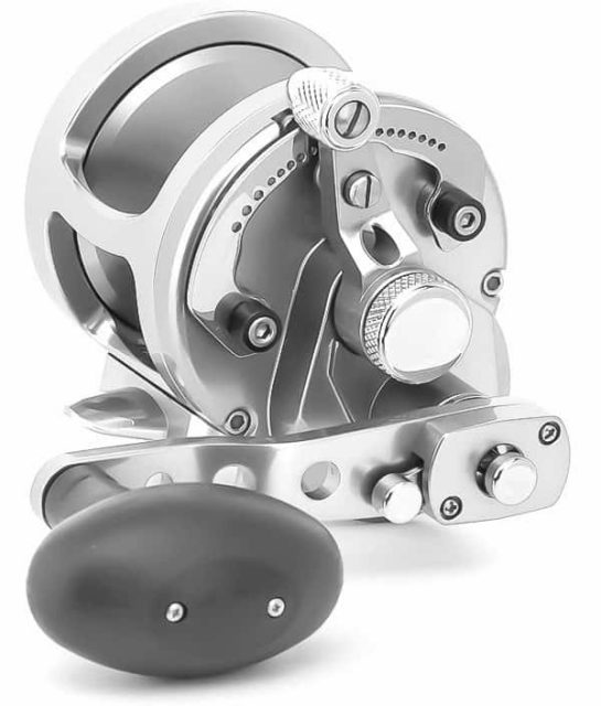 Avet MXJ 6/4 Raptor 2-Speed Lever Drag Casting Reel - Silver