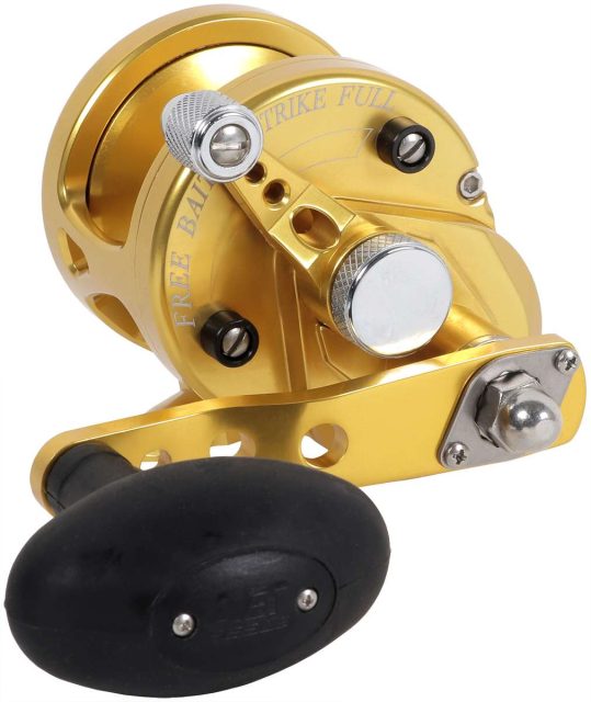 Avet SXJ 5.3 G2 NGP 1 Speed Reel - Gold (No Glide Plate)