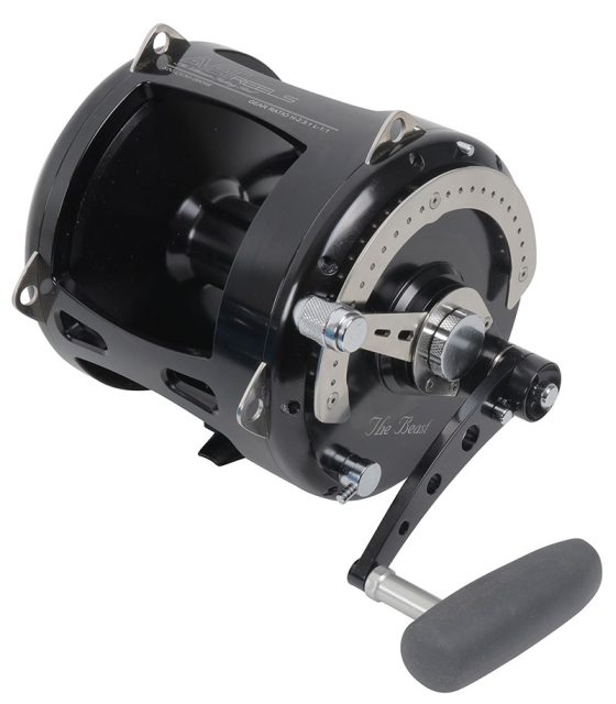 Avet T-RX 130 2-Speed Lever Drag Big Game Reel - Black