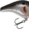 Bagley Balsa B1 Crankbait - 2 in. - Black on Silver Foil - BB1-BS