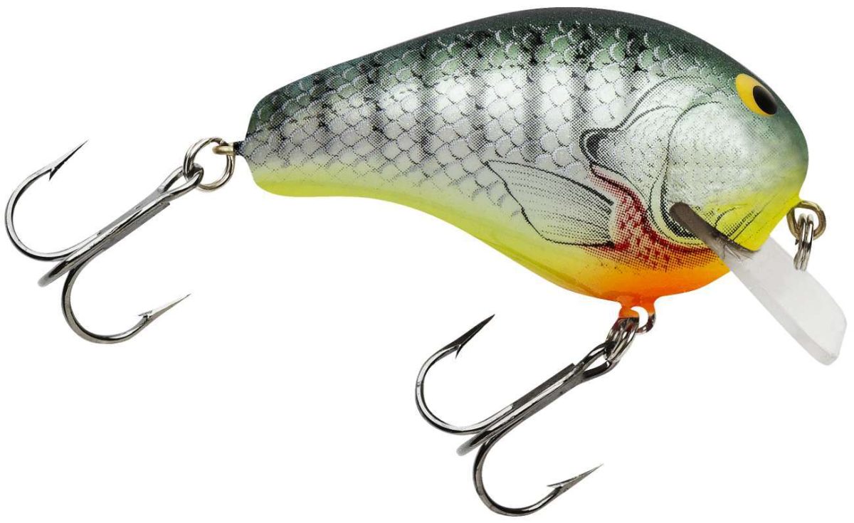 Bagley Balsa B1 Crankbait - 2 in. - Chartreuse Bluegill - BB1-CBGL