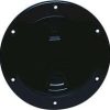 Beckson DP40-B 4" Screw-Out Deck Plate - Black