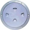 Beckson DP80-W 8" Screw-Out Deck Plate - White