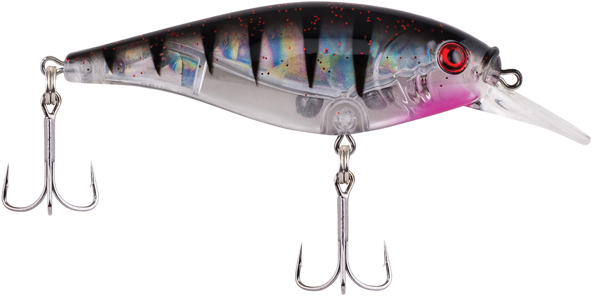 Berkley Flicker Shad Shallow - 2in - Flashy Ghost