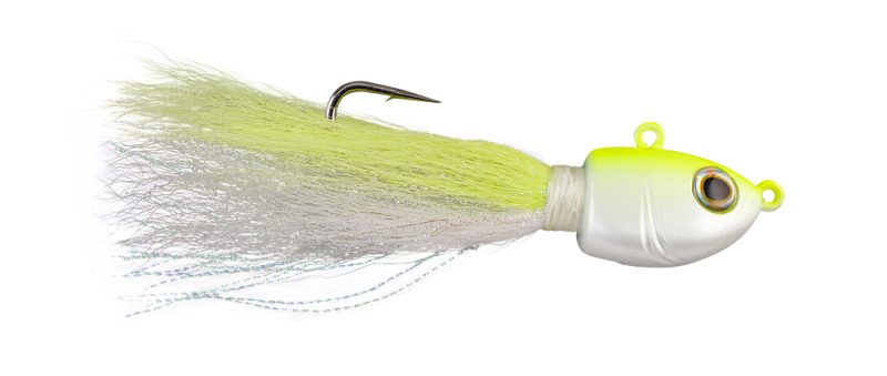 Berkley Fusion19 Bucktail - 1 1/2oz - White Chartreuse