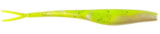Berkley Gulp! Alive Jerk Shad - 5in - Chartreuse Pepper Neon