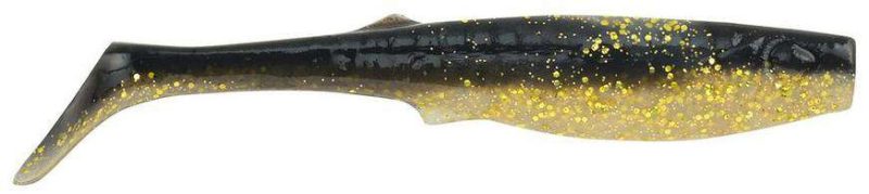 Berkley Gulp! Alive Paddleshad - 3in - Half Pint - Black Gold