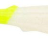 Berkley Gulp! Alive Paddleshad - 3in - Half Pint - Pearl White/Chart