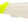 Berkley Gulp! Freshwater Paddleshad - 3in - Pearl White/Chartreuse