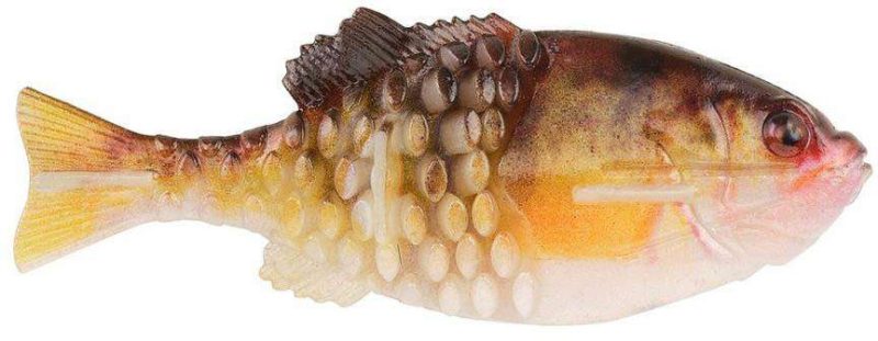 Berkley PowerBait Gilly Swimbait - 110mm - HD Yellow Perch