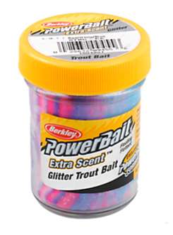 Berkley PowerBait Glitter Trout Bait - Captain America - STBGCA