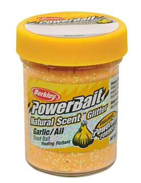 Berkley PowerBait Natural Glitter Trout Bait - Yellow - BGTGY2