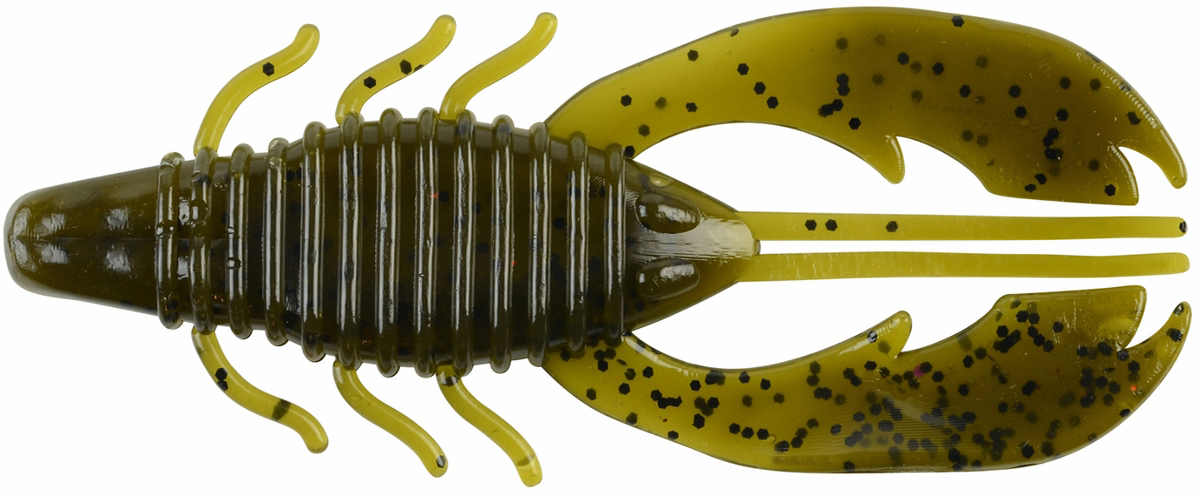 Berkley Powerbait Craw Fatty - 4in - Green Pumpkin