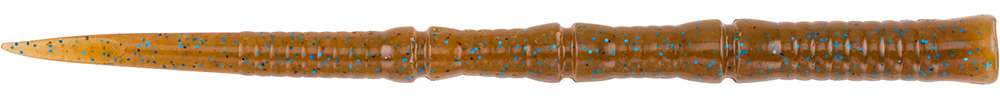 Berkley Powerbait Flute Worm - 4.7in - Cinnamon Brown Blue Fleck