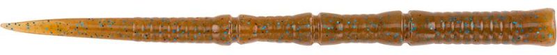 Berkley Powerbait Flute Worm - 6.7in - Cinnamon Brown Blue Fleck