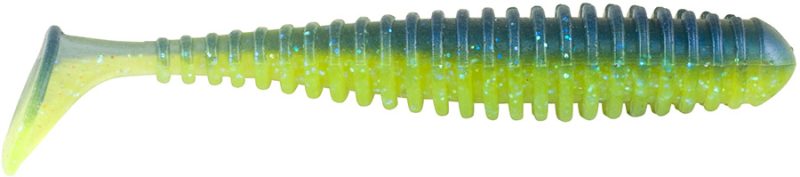 Berkley Powerbait Power Swimmer - 3.3in - Electric Blue Chartreuse