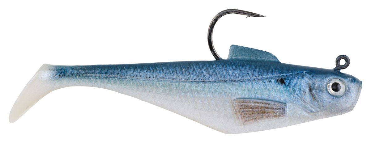 Berkley Powerbait Pre-Rigged Swim Shad - 3in - HD Blueback Herring