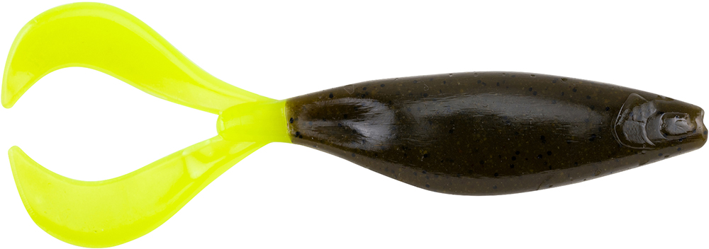 Berkley Powerbait The Deal - 4.5in - Green Pumpkin/Chartreuse