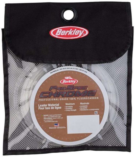 Berkley ProSpec Chrome Fluorocarbon Leader - 100lb - 33yd