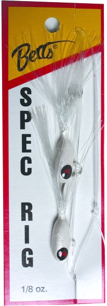 Betts Spec Rig - White/White - 1/8 oz.