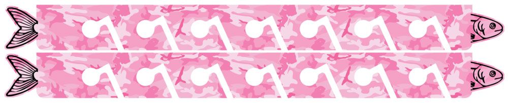 Big Daddy Fishing Rod Racks - 10 Rod Rack - Pink Camo