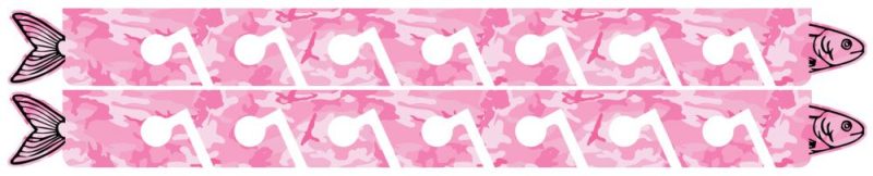 Big Daddy Fishing Rod Racks - 7 Rod Rack - Pink Camo