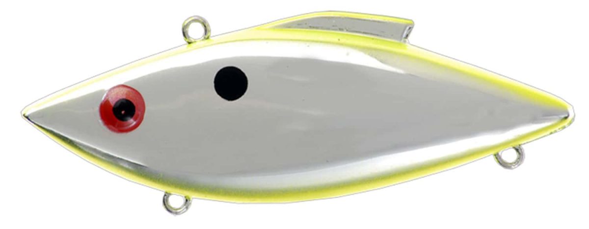 Bill Lewis Rat-L-Trap Magnum-Trap (MG) 141 CHROME CHARTREUSE