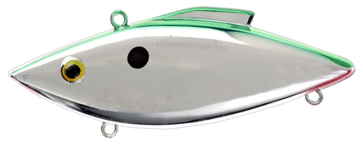 Bill Lewis Rat-L-Trap Magnum-Trap (MG) 25G CHROME GREEN BACK