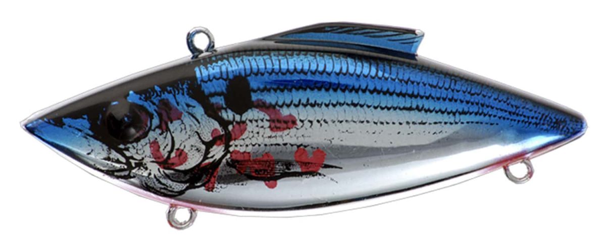 Bill Lewis Rat-L-Trap Magnum-Trap (MG) 372 CHROME BLUE BLEEDING SHAD - MG 372 CHROME BLUE BLEEDING SHAD