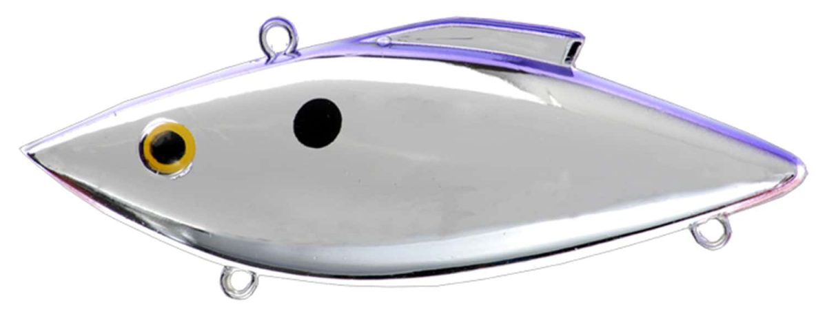 Bill Lewis Rat-L-Trap Original (RT) 25P CHROME PURPLE BACK - RT 25P CHROME PURPLE BACK