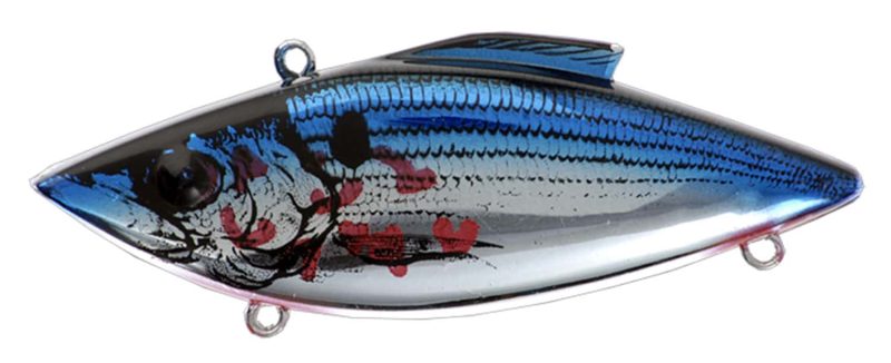 Bill Lewis Rat-L-Trap Original (RT) 372 CHROME BLUE BLEEDING SHAD - RT 372 CHROME BLUE BLEEDING SHAD