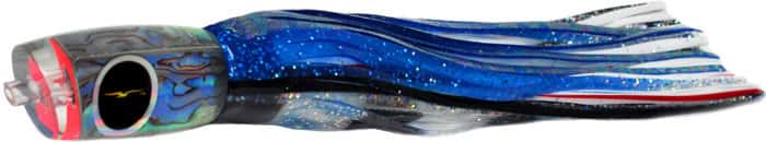 Black Bart Medium Mini Angle Nose Blue Foil/White