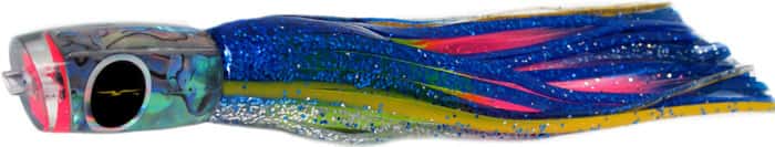 Black Bart Medium Mini Angle Nose Blue Yellow/Rainbow