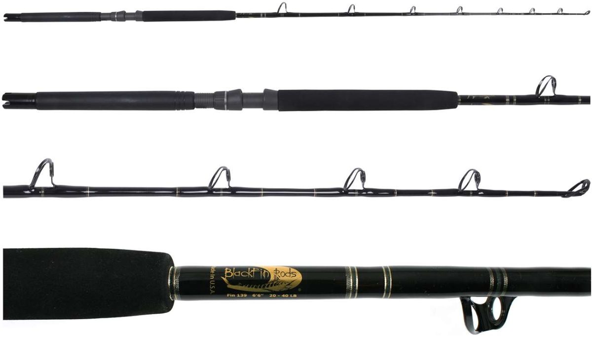 Blackfin Fin Series Saltwater Circle Hook Fishing Rod - Fin#139