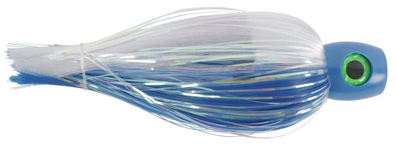 Blue Water Candy 560 Scooter Chugger Head Lure 56007 Blue/White